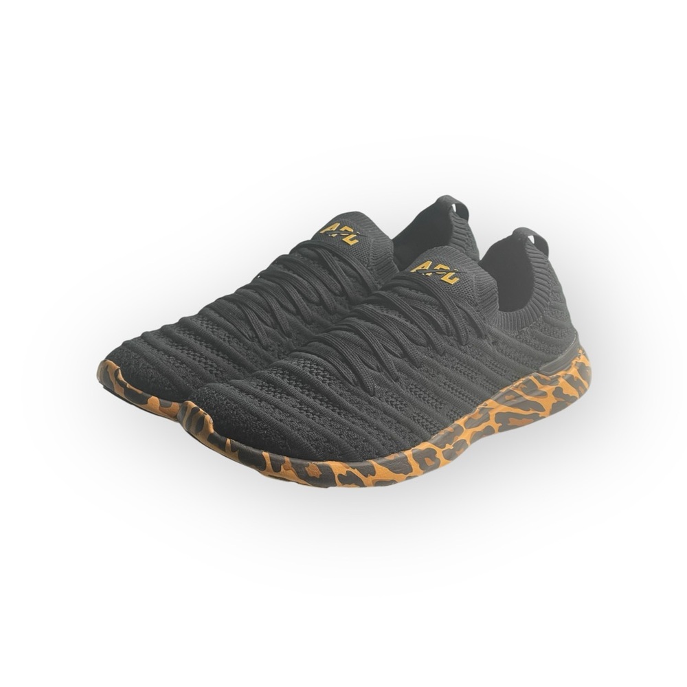 APL x Anthropologie ᯾ Techloom Wave Running Shoe Sneaker ᯾ Black Leopard 8 8.5M - Picture 8 of 16
